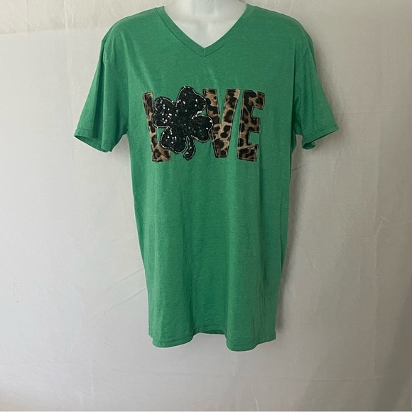 The White Stitch St Patrick’s Day t-shirt size medium - Picture 1 of 6